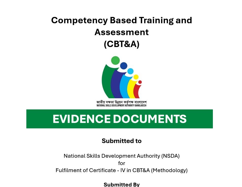 CBTA (Level-4) Methodology - Evidence Guide Doc