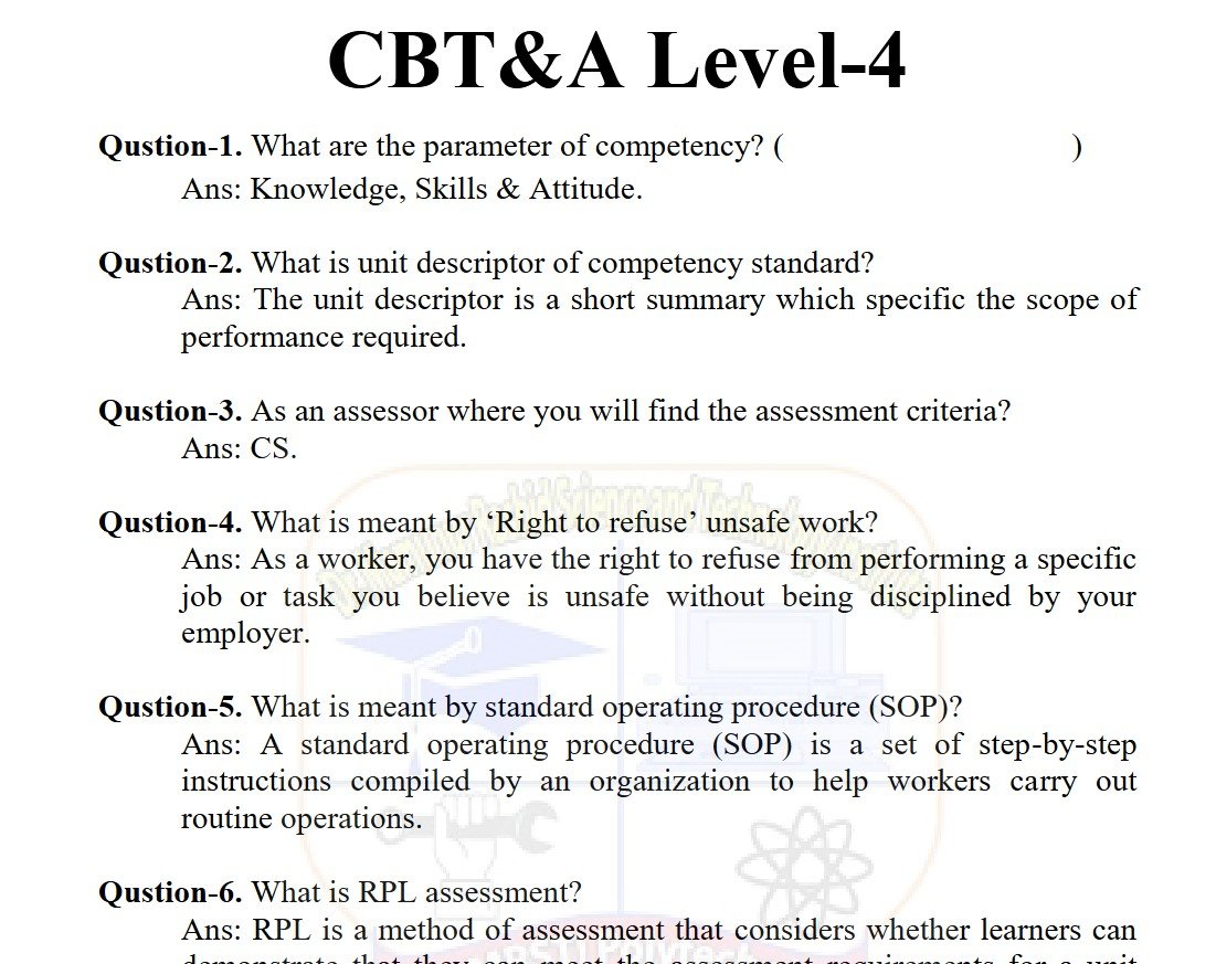 CBTA Methodology Suggestion CBLM Wise